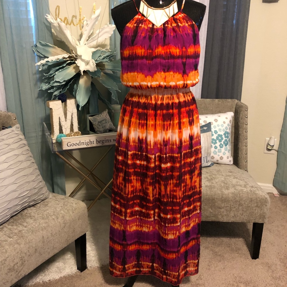 Vibrant Maxi Dress